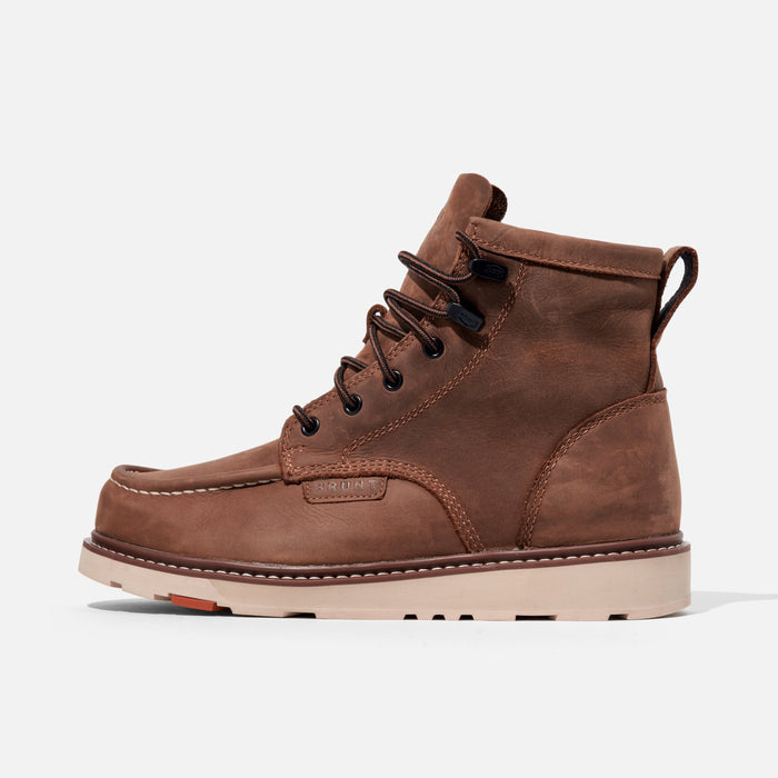 BRUNT Men's Marin Unlined 6" Comp Toe Work Boot Work Boots BRUNT