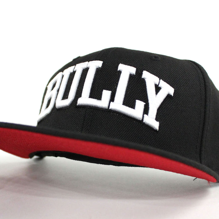 Bully New Era 59Fifty Fitted Hat (Black Red Under Brim)