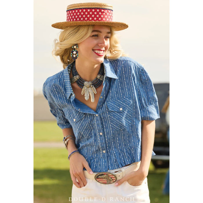 Bunting Blues Top #T4207