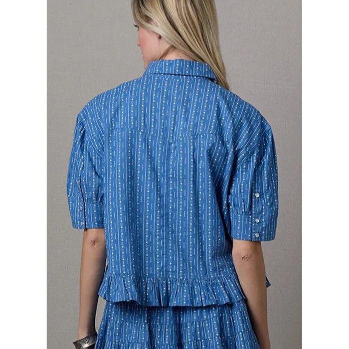 Bunting Blues Top #T4207