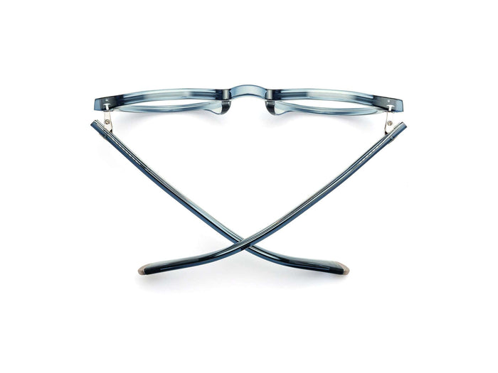 Caddis Dogleg Reading Glasses - Polished Pelagic