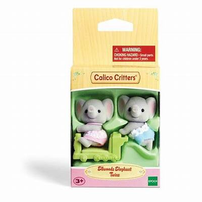 Calico Critters Elephant Twins