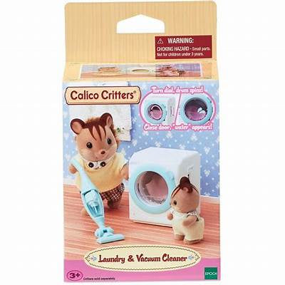 Calico Critters Laundry & Vacuum Cleaner