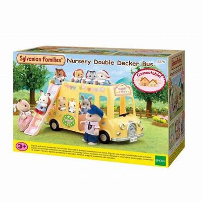 Calico Critters Nursery Double Decker Bus