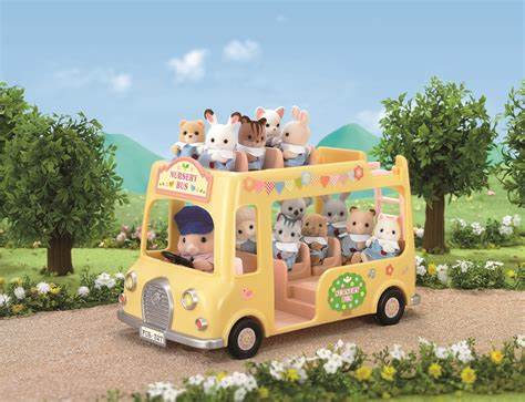 Calico Critters Nursery Double Decker Bus
