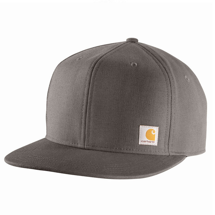 Carhartt Firm Duck Flat Brim Cap Hats & Caps Carhartt Gravel OS