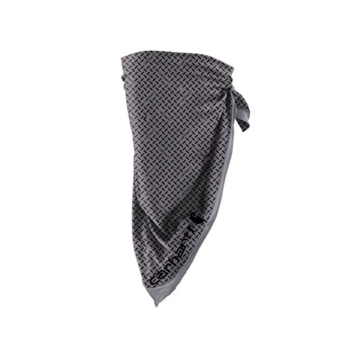 Carhartt Force Lightweight UPF25 FastDry® Cooling Bandana Gaiters & Masks Carhartt Steel Plate Print/Grey Cloud/Black OS