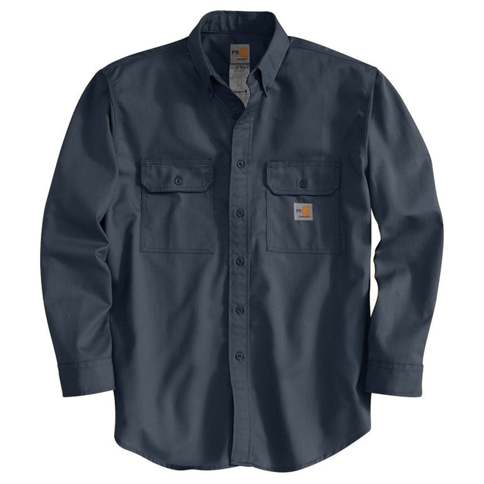 Carhartt Men's Flame Resistant Classic Twill Work Shirt Work Shirts Carhartt