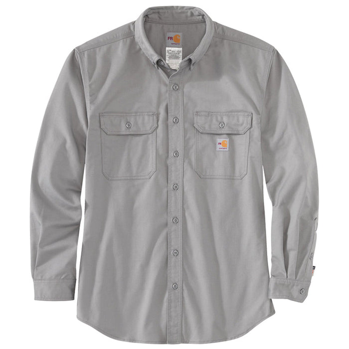 Carhartt Men's Flame Resistant Classic Twill Work Shirt Work Shirts Carhartt
