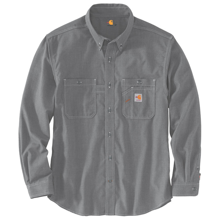 Carhartt Men's Flame Resistant Force® Lightweight Work Shirt Work Shirts Carhartt