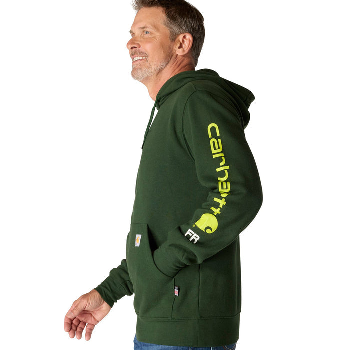 Carhartt Men's Flame Resistant Force® Relaxed Fit Hoodie Sweatshirts & Hoodies Carhartt