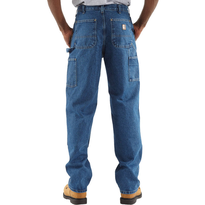 Carhartt Men's Loose Fit Double-Front Washed Logger Jean Pants Carhartt