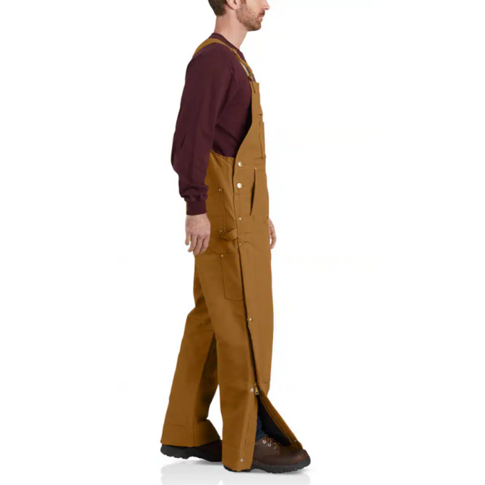 Carhartt Men's Loose Fit Firm Duck Insulated Bib Bibs & Overalls Carhartt