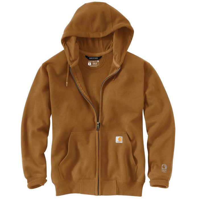 Carhartt Men's Rain Defender® Loose Fit Heavyweight Full-Zip Sweatshirt Sweatshirts & Hoodies Carhartt Carhartt Brown 2XL Reg