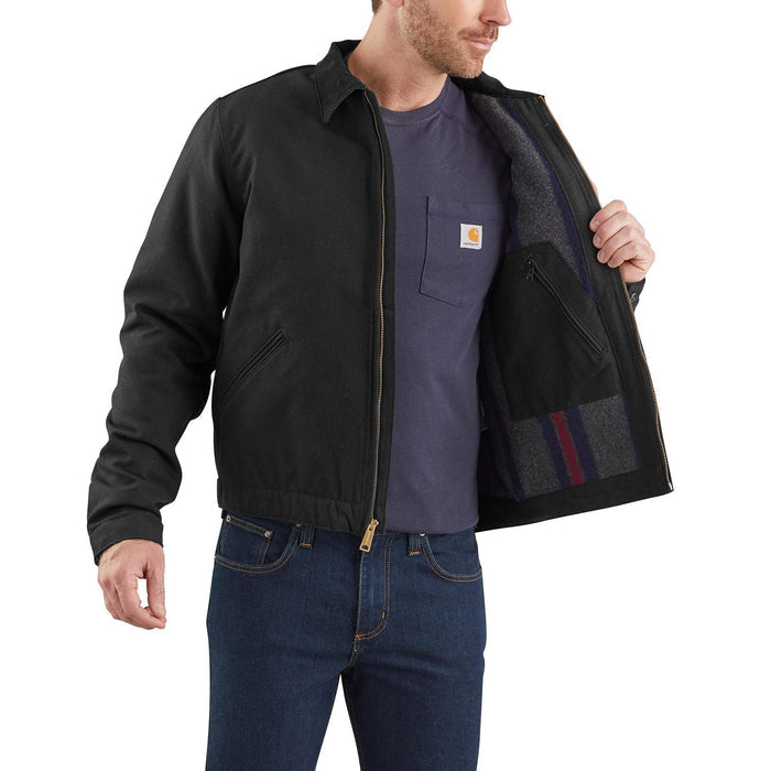 Carhartt Men's Relaxed Fit Blanket-Lined Detroit Jacket Jackets & Coats Carhartt