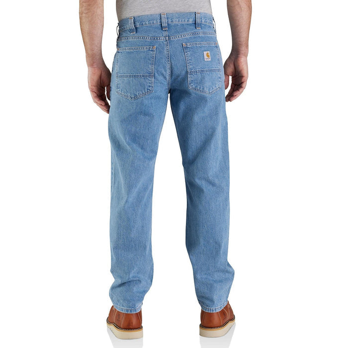 Carhartt Men's Relaxed Fit Straight Leg 5-Pocket Jean Pants Carhartt