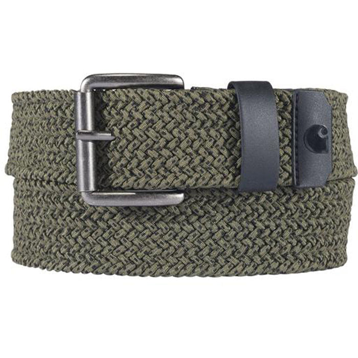 Carhartt Men's Rugged Flex Nylon Cord Braided Belt Belts & Suspenders Carhartt Army Green L
