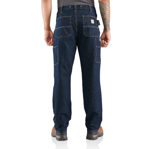 Carhartt Men's Rugged Flex® Relaxed Fit Double-Front Utility Logger Jean Pants Carhartt