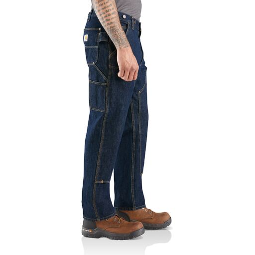 Carhartt Men's Rugged Flex® Relaxed Fit Double-Front Utility Logger Jean Pants Carhartt