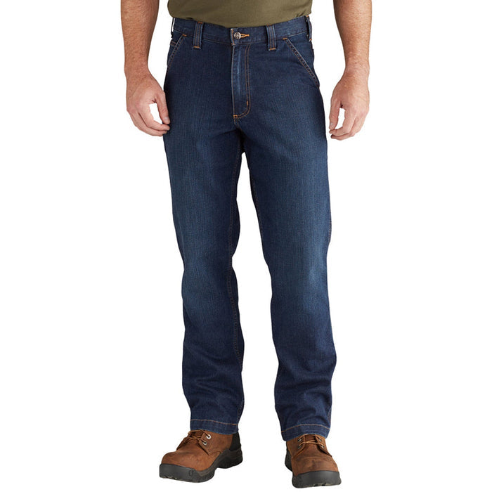 Carhartt Men's Rugged Flex® Relaxed Fit Dungaree Jean Pants Carhartt Superior 30 30 Inseam