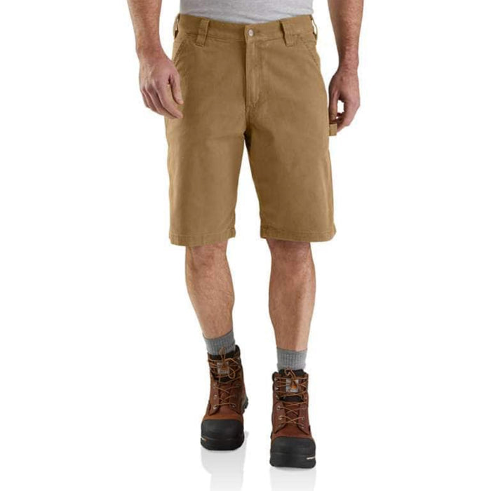 Carhartt Men's Rugged Flex® Relaxed Fit Work Short Shorts Carhartt Hickory 28