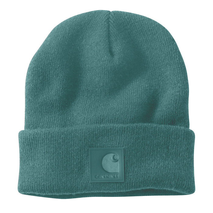 Carhartt Tonal Patch Knit Beanie Hats & Caps Carhartt Transformative Teal OS