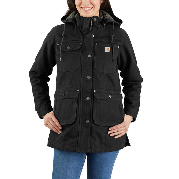 Carhartt Women's Loose-Fit Field Jacket Jackets & Coats Carhartt Black 1XL Plus
