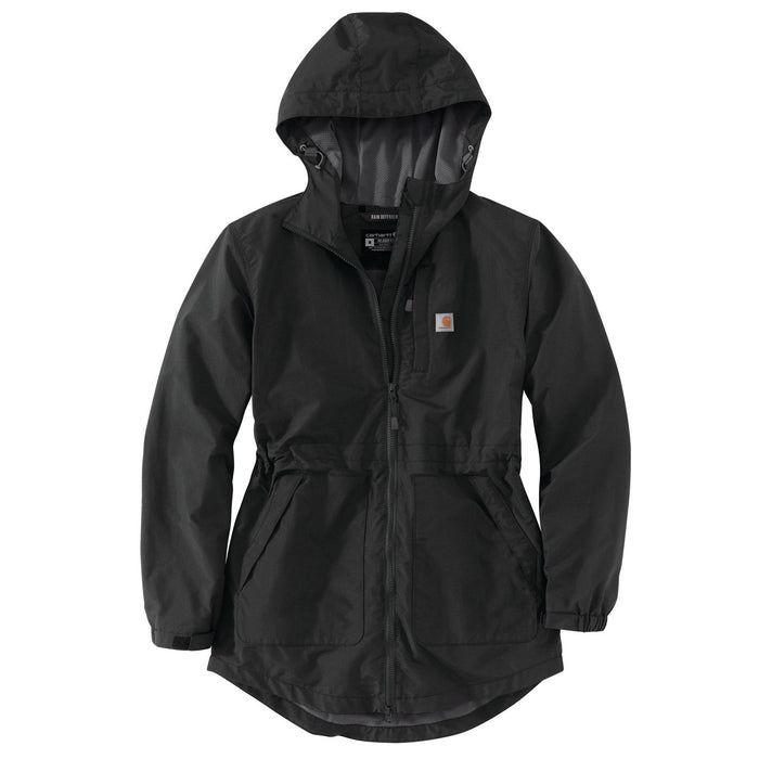 Carhartt Women's Mesh-Lined Lightweight Rain Jacket Rainwear Carhartt