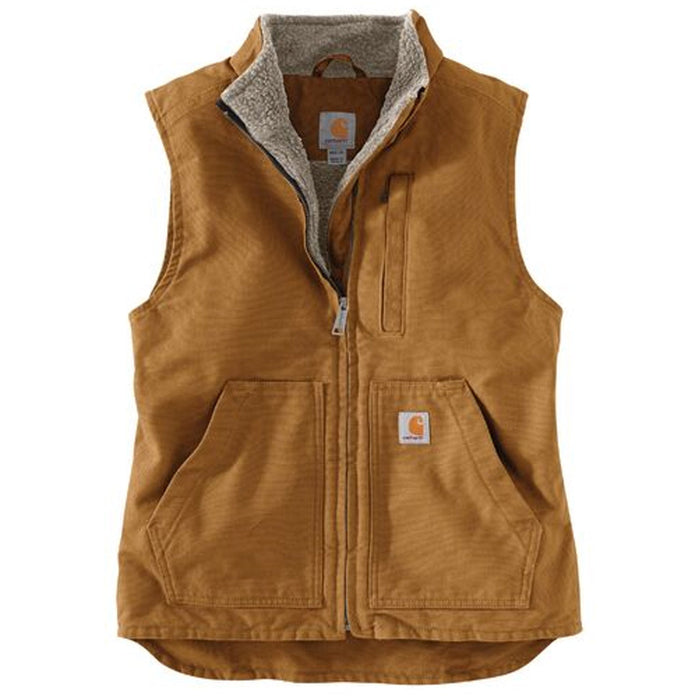 Carhartt Women's Washed Duck Mock Neck Vest Vests Carhartt