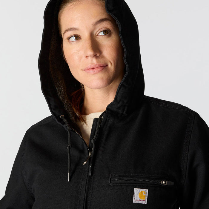 Carhartt Women's Washed Duck Sherpa Jacket Jackets & Coats Carhartt