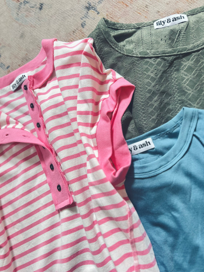 Carmen Stripe Top