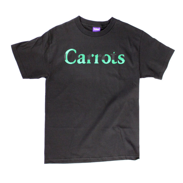 CARROTS LUMBERJACK WORDMARK T-SHIRT (BLACK GREEN)
