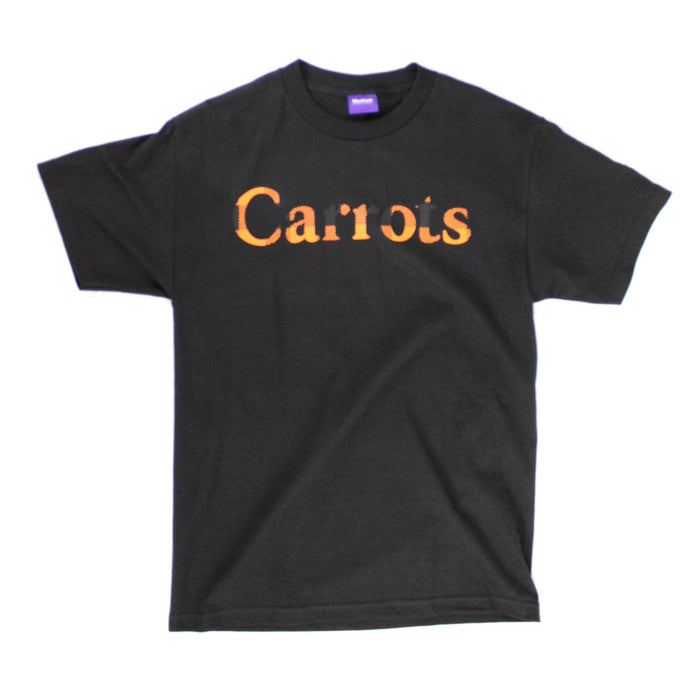 CARROTS LUMBERJACK WORDMARK T-SHIRT (BLACK ORANGE)