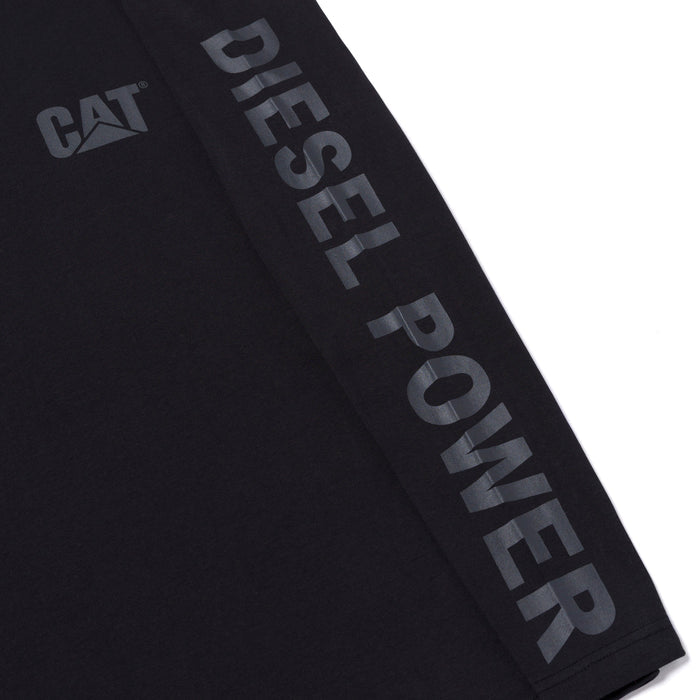 CAT Men's Diesel Powered Graphic Long Sleeve T-Shirt Long Sleeve T-Shirts CAT