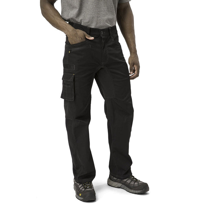 CAT Men's Operator Flex Work Pants Pants CAT Black 28 30 Inseam