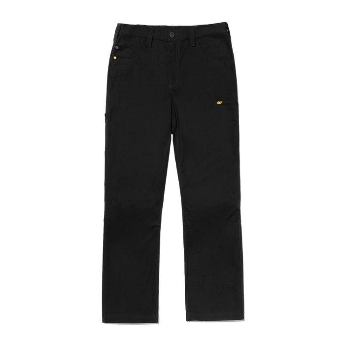 CAT Men's Stretch Canvas Utility Work Pants Pants CAT Black 28 30 Inseam