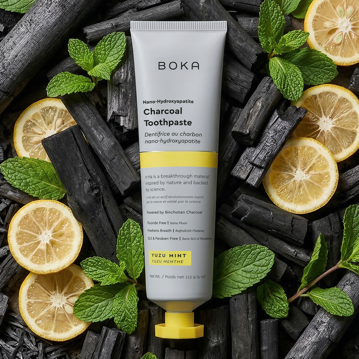 Charcoal Yuzu Mint Nano-hydroxyapatite Toothpaste