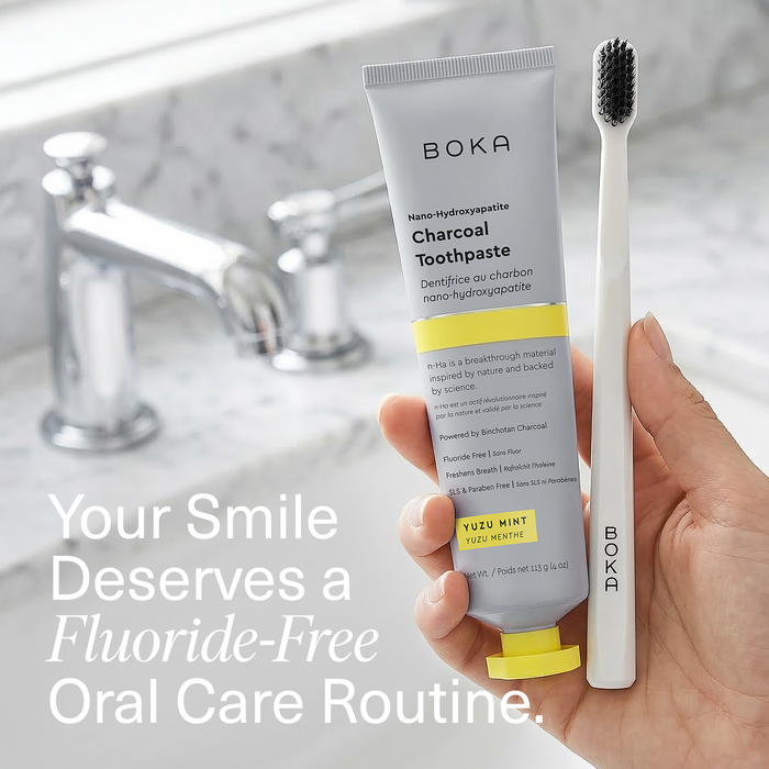 Charcoal Yuzu Mint Nano-hydroxyapatite Toothpaste