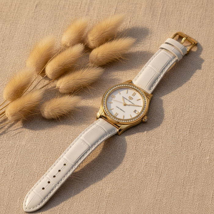 Chiara Ferragni Watch – Linen Flat Lay