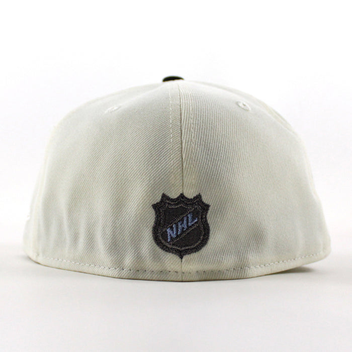 Chicago Blackhawks 2016 All Star Game New Era 59Fifty Fitted Hat (Chrome White Black Sky Blue Under brim)
