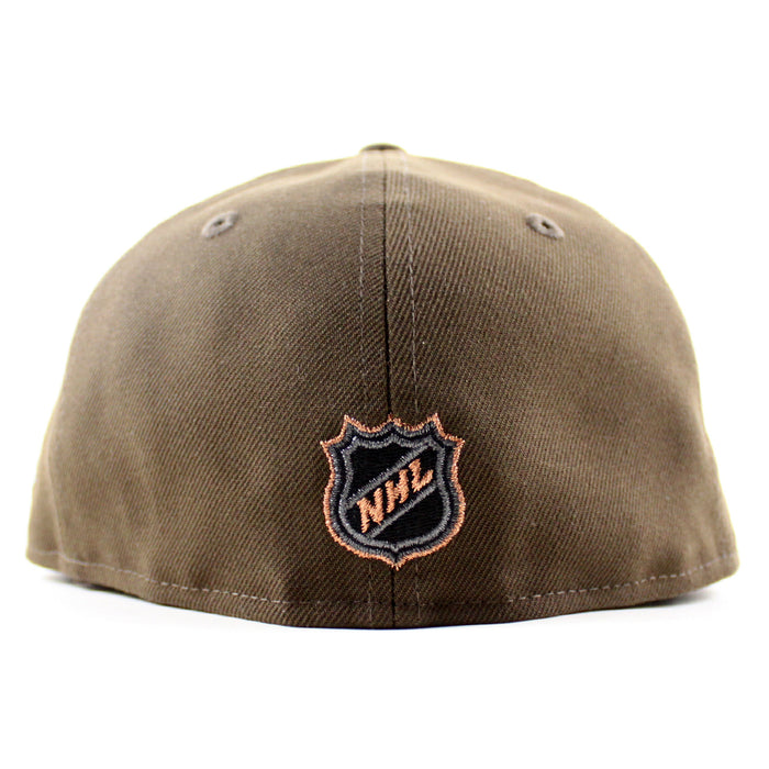 Chicago Blackhawks Winter Classic 2014 New Era 59Fifty Fitted Hat (Walnut Gray Under brim)