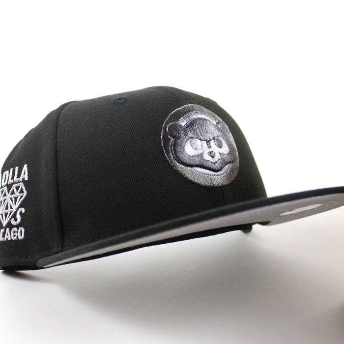 Chicago Cubs Lola Loves Chicago New Era 59Fifty Fitted Hat (Black Gray Under Brim)