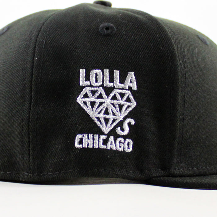 Chicago Cubs Lola Loves Chicago New Era 59Fifty Fitted Hat (Black Gray Under Brim)