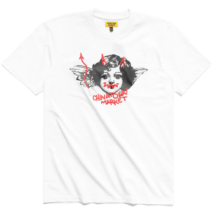 Chinatown Market ANGEL T-SHIRT (White)