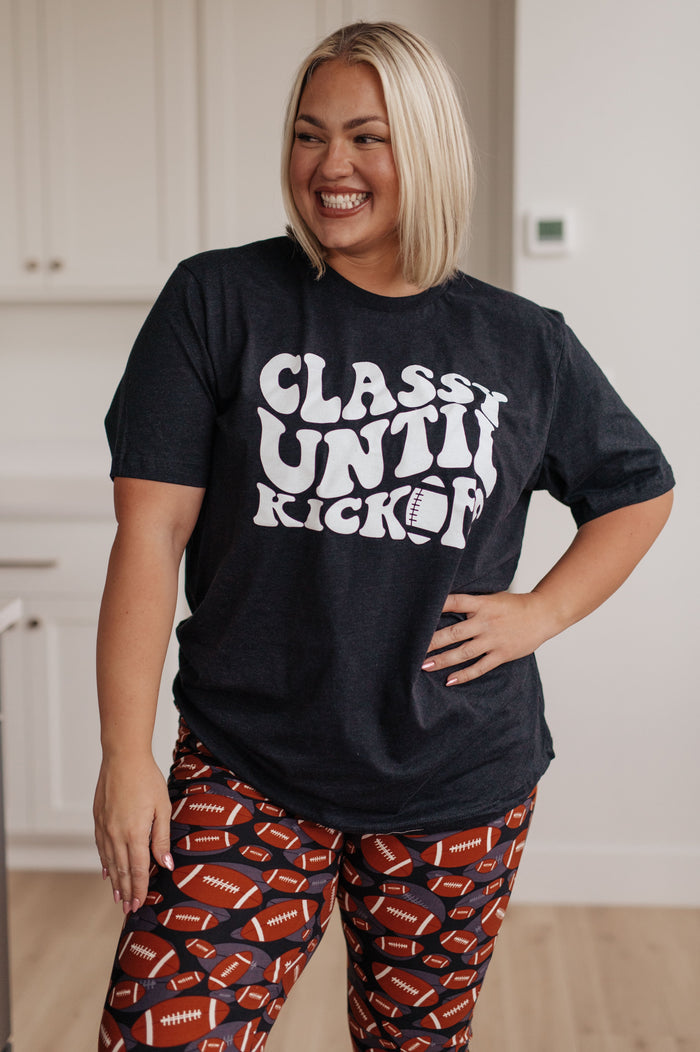 Classy Until Kickoff Tee [in stock]