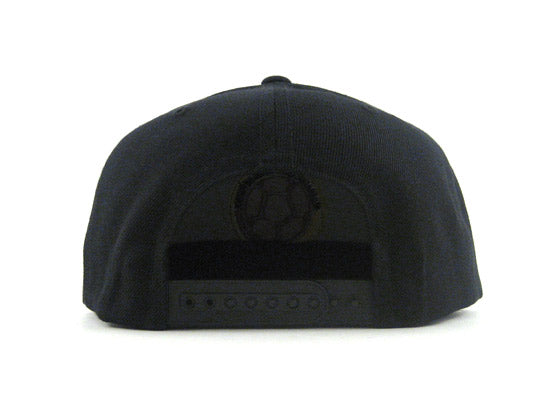 Colombia Crest Snapback Hat (Black Green Under Brim)