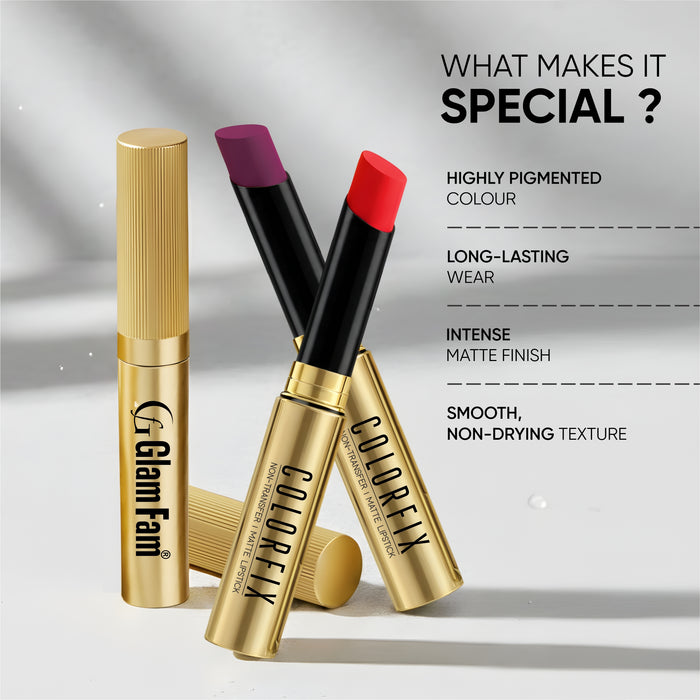 COLORFIX NON-TRANSFER MATTE LIPSTICK