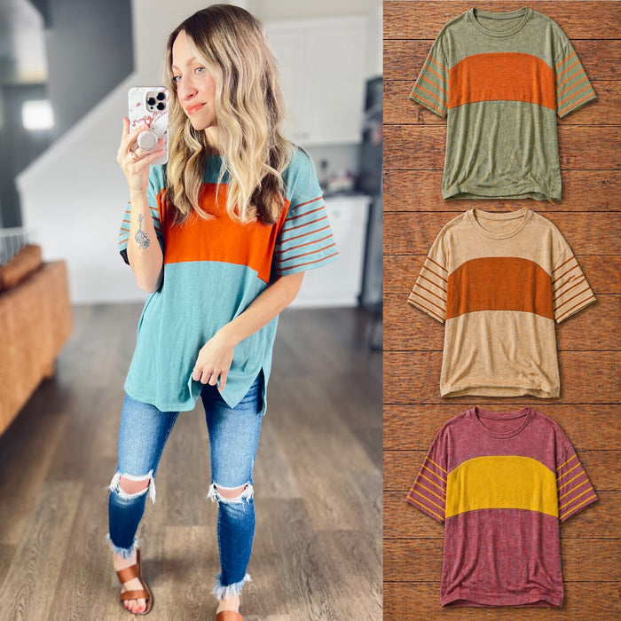 Comfort Stripe Top