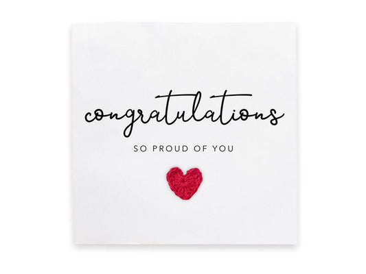 Congratulations On Your New Job Card, so proud of you card, - Taryn x Philip Boutique