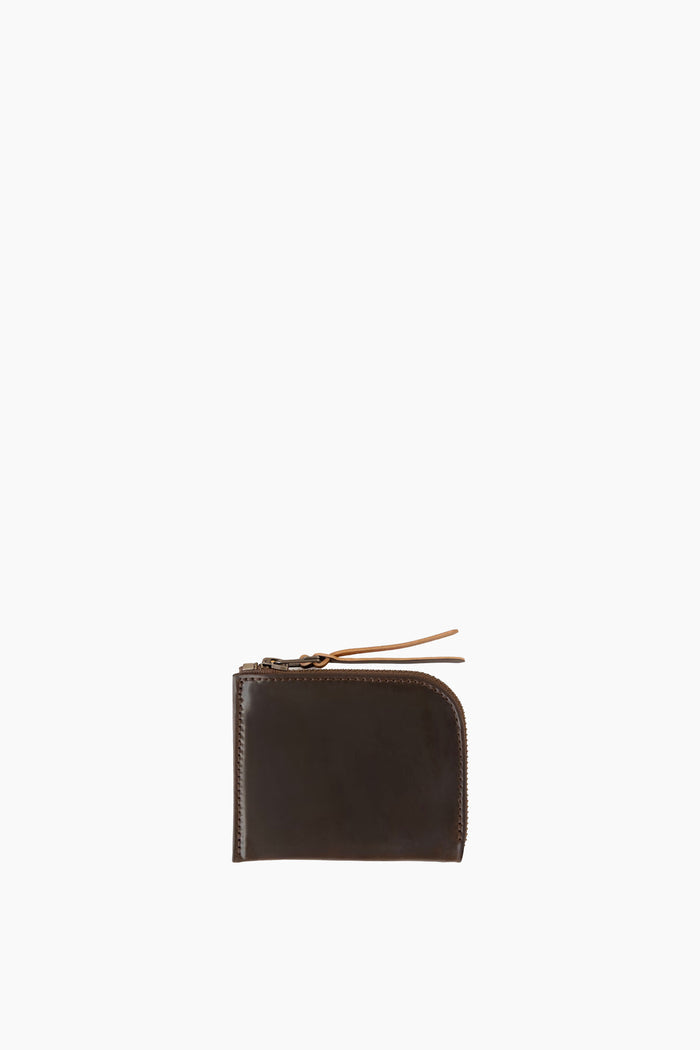 Cordovan Zip Wallet